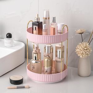 360 Rotating Makeup Organizer For Vanity, Skincare Perfume Organizers,🌻